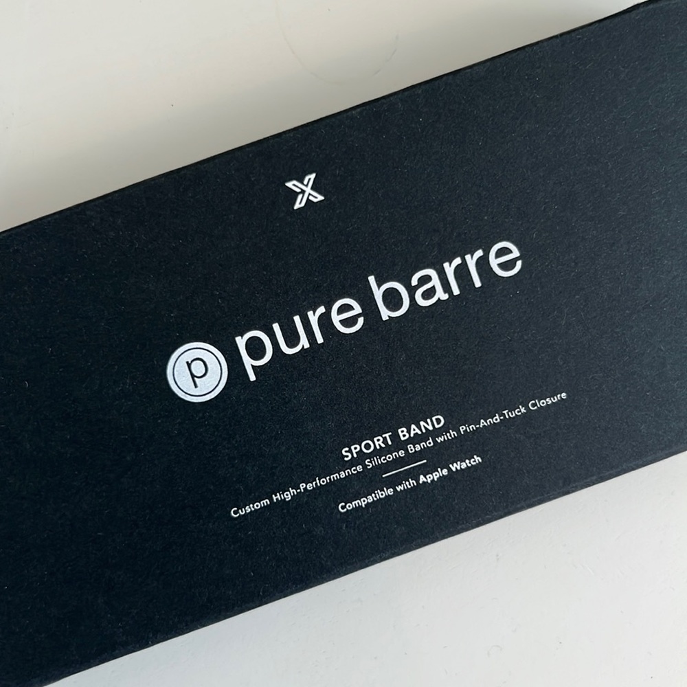 Pure Barre Silicon Sport Band